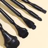 AFPSDLFJDLS 5 pieces of black makeup brush set full set of powder eye shadow brush beauty tools view 4