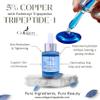 Collagen Tripeptides - 5% Copper Tripeptide GHK-Cu + Palmitoyl Tripeptides Face and Neck Serum Skin Revitalizer, Support Anti Wrinkle, Tightening, Collagen - For Men and Women view 2