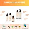 Afrocenchix Full Hair Care Set - Sulphate Free Shampoo, Silicone Free Conditioner, Natural Moisturing Cream, Natural Scalp Essential Oil, Moisutre Locking Jojoba Oil view 2