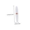 LIFKOME 1pc Electric for Women Rechargeable Eyebrow Trimming Cutter Portable Hair Removal Tool for Face Chin and Armpit White Electric Depilator Simple view 2