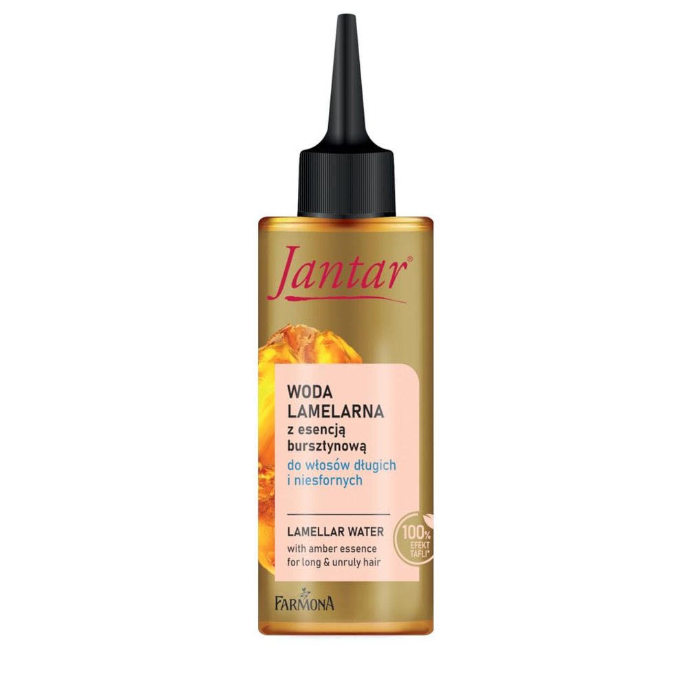 Farmona Natural Jantar Amber Essence Long & Unruly Hair Lamellar Water 150ml