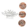 Baluue Crystal Rhinestone Bridesmaid Hair Comb Elegant Side Comb Hair Accessory for Women for Weddings Evening Parties and Special Occasions view 2