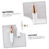 VINTORKY 1pc Women Removal Tool USB Eyebrow Trimming Shaver for Painless Facial Hair Removal Compact Lightweight and Easy to Use for Eyebrow Lip and Face Care White view 3