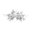 Baluue 1pc Elegant Hair Comb Crystal Flower Design Beautiful Headdress Accessory for Weddings Parties Special Occasions Attractive Hair Decor view 1