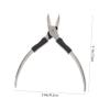 BAZEITFLOW 1set Portable Toenail Nipper Ergonomic Cuticle Trimmers for Personal Care Professional Nail Art Supply for Manicure Pedicure for Spa Salon Use view 2