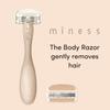 Kai Miness System Body Razor, Gentle Beauty Groomer for Hair Removal, Ideal for Sensitive Skin, Japanese Steel Removes Body Hair view 3