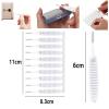 Gap Hole Anti-Clogging Cleaning Brush, 2025 Upgrade Shower Head Brush Shower Head Cleaning Brush Shower Head Cleaner Tool Multifunctional Shower Head Cleaning Brushes for Household Bathroom (40Pack) view 2