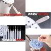 Gap Hole Anti-Clogging Cleaning Brush, 2025 Upgrade Shower Head Brush Shower Head Cleaning Brush Shower Head Cleaner Tool Multifunctional Shower Head Cleaning Brushes for Household Bathroom (40Pack) view 3
