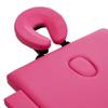 Foldable Massage Table 4 Zones Aluminum Pink 23,1KG view 4