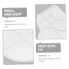LIFKOME 2pcs Makeup Palette Set Acrylic Art Makeup Mixing Plates Curved Handle Caddy for Travel view 3