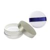 BATHVEVE Portable Loose Powder Box Abs Flocking Plastic Makeup Powder Case Travel Container Empty Puff Holder Random Color view 1