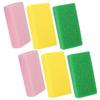 ASAKKURA 6pcs Multi-functional Foot Scrubber Brush Professional Pedicure Tools for Smooth Feet Easy to Use Handheld Skin-friendly Materials for Dead Skin Removal view 1