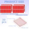 30 Sets Press on Nail Box Nail Display Case Artificial Nail Display Storage Box with 60 Pcs Adhesive Double Sided Tape Press On Nail Packaging for Nail Salon view 2
