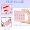 30 Sets Press on Nail Box Nail Display Case Artificial Nail Display Storage Box with 60 Pcs Adhesive Double Sided Tape Press On Nail Packaging for Nail Salon view 4