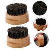 EPIGEIST 3Pcs Boar Bristle Beard Brushes with Beech Wood Handles for Men Moisture Resistant Beard Care Tool and Comfortable for Styling and Cleaning Facial Hair view 2