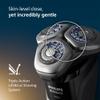 Philips Norelco Shaver i9000, Wet & Dry Electric Shaver, Ink Black, SenseIQ Technology, Triple Lift & Cut System, 360 Rotating Dual SteelPrecision Precision Blades, Nose Trimmer, Model X9000/90 view 3