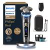Philips Norelco Shaver i9000 Prestige Ultra, Wet & Dry Electric Shaver, Dark Slate, SenseIQ Pro Technology, Triple Lift & Cut System, 360 Rotating NanoTech Precision Blades, Quick Clean Pod, XP9402/86 view 1