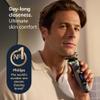 Philips Norelco Shaver i9000 Prestige Ultra, Wet & Dry Electric Shaver, Dark Slate, SenseIQ Pro Technology, Triple Lift & Cut System, 360 Rotating NanoTech Precision Blades, Quick Clean Pod, XP9402/86 view 3