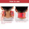 ooloveminso Barber Neck Strip 10 Rolls, Barber Accessories Barbershop Salon Supplies, Disposable Stretchy Neck Strip Hair Edge Paper for Haircuting Styling 1000 Strips (Red) view 4