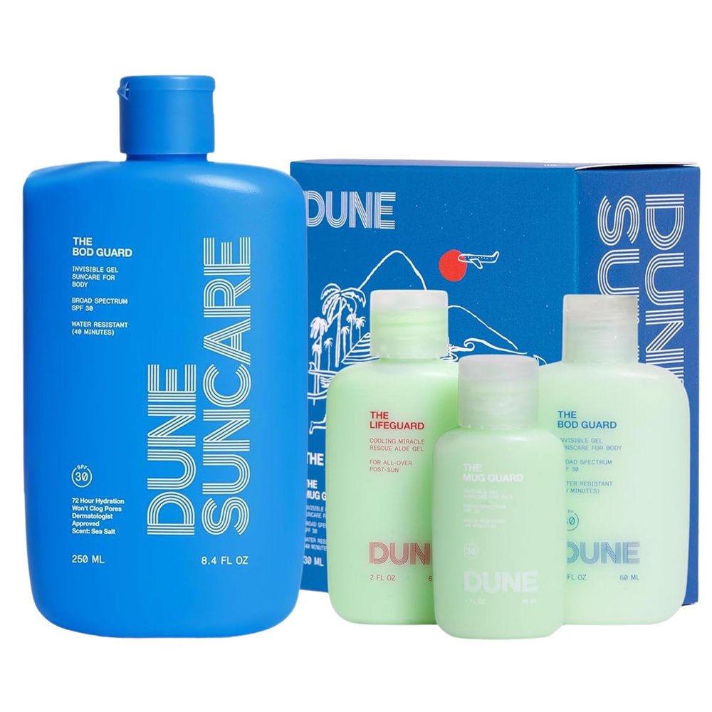 DUNE SUNCARE The Bod Guard & Jetsetter Gelly Bundle