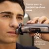 Philips Norelco Shaver i9000, Wet & Dry Electric Shaver, Dark Slate, SenseIQ Technology, Triple Lift & Cut System, 360 Rotating Dual SteelPrecision Precision Blades, Quick Clean Pod, X9002/82 view 4