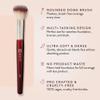 BK BEAUTY 106 ROUND FOUNDATION BRUSH  Dense Dome Shape for Liquid & Cream Foundation, Seamless Streak-Free Application, Multi-Use Face Makeup Tool view 2