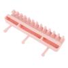 Braiding Rack Stand for Hair, Hair Braiding Rack Silicone Hanging Wig Stand Braiding Hair Rack with 13 Hooks Suction Cup Wall Mounted Braiding Hair Rack for Braiding Hair view 3