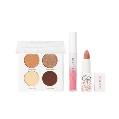Shades by Shan - The Bridesmaid Set - Natural Glam Bridesmaid Makeup Kit | Long-Lasting, Flawless Look for Wedding Guests  Makeup Set with Eyeshadow, Lipstick & Lip Gloss