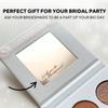 Shades by Shan - The Bridesmaid Set - Natural Glam Bridesmaid Makeup Kit | Long-Lasting, Flawless Look for Wedding Guests  Makeup Set with Eyeshadow, Lipstick & Lip Gloss view 4