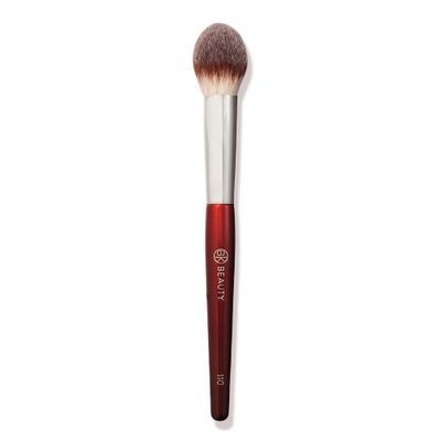 BK BEAUTY 110 LARGE CONCEALER BRUSH  Dense Tapered Under-Eye Concealer Brush for Quick Blending, Full Coverage Finish, No Product Absorption