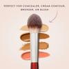 BK BEAUTY 110 LARGE CONCEALER BRUSH  Dense Tapered Under-Eye Concealer Brush for Quick Blending, Full Coverage Finish, No Product Absorption view 3