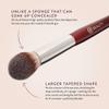 BK BEAUTY 110 LARGE CONCEALER BRUSH  Dense Tapered Under-Eye Concealer Brush for Quick Blending, Full Coverage Finish, No Product Absorption view 4
