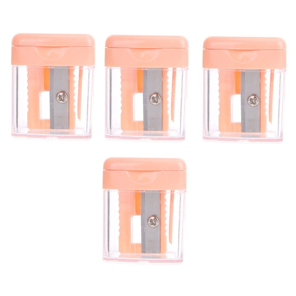 FOYTOKI 4pcs Eyebrow Pencil Sharpener Makeup Pencil Sharpener Brow Eyebrow Liner Makeup Tools