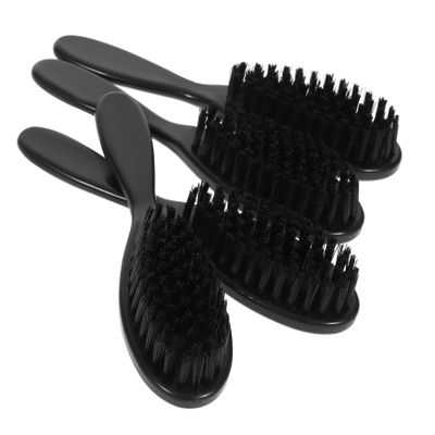 PAMINGONO Barber Brush Kit 4pcs Men's Beard Brush for Clean and Stylish Grooming