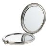 TOVINANNA Foldable Double-Sided Makeup Mirror Portable Mini Round Design for Women for Travel Camping and Daily Use Chic and Lightweight Compact Mirror Elegant Look view 1