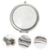 TOVINANNA Foldable Double-Sided Makeup Mirror Portable Mini Round Design for Women for Travel Camping and Daily Use Chic and Lightweight Compact Mirror Elegant Look view 2