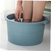 FOMIYES Household Foot Basin with Cover Thickened Pedicure Bucket for Comfortable Soaking Durable Wear-resistant Foot Bath for Home and Spa Use view 4