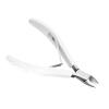 Criyar Fine Edge Cuticle Trimmer & Nippers, Scissor, Silicone Handle Carbon Steel Nail Tools for Precise Removal, Durable Washable Cuticle Cutter & Remover Nail Clippers (White 1PC) view 1
