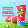 CHASIN' RABBITS Apple Jam Scrub Foam 4.05 Fl Oz, Exfoliating & Hydrating Cleanser with Triple Scrub Particles, pH-Balanced, Apple-Infused Face Wash for Smooth & Radiant Skin, Korean Skincare view 4