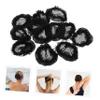 ASAKKURA 12pcs Drawstring Lace Hairnet for Women Large Barrettes for Thick Hair Hair Nets for Updos Mesh Wrap for Wigs Elastic Snood Hat for Dance view 4