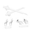 GALPADA 20pcs Hair Sticks Wax Strips Nasal Hair Removal Stick Disposable Plastic Wax Applicator Rod for Face Body Waxing view 1