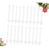 GALPADA 20pcs Hair Sticks Wax Strips Nasal Hair Removal Stick Disposable Plastic Wax Applicator Rod for Face Body Waxing view 3