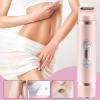 Female Electric Razors - Womens Electric Shaver for Women, Double Head Shaving for Woman | Waterproof Female Pocket USB Rechargeable Portable Body Trimmer for Women Indoor Outdoor Use view 3