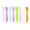 Wopanxye 24 Pack Cosmetic Spatula for Makeup Face Mask, Plastic Spoon Disposable Beauty Tools, 8 Color Scraper, Multipurpose DIY Mixing, Skincare, Sampling, Waxing, Handmade Facial Mask Cream Lotion view 1