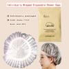50Pcs Luxury Individually Wrapped Disposable Shower Caps; Eco-Friendly Waterproof Elastic Bath Caps;Multipurpose Travel Shower Cap;Hair Processing Caps for Hair Treatment, Salon, Spa, Hotel, Travel view 3