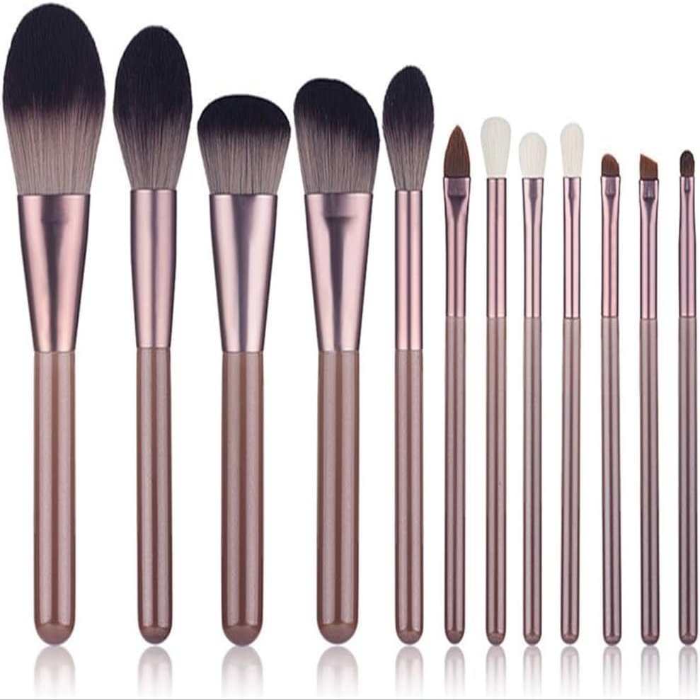 12 Small Grape Soft Brushes Makeup Brush Set Beauty Tools Foundation Concealer Eye Shadow Brushes