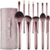 12 Small Grape Soft Brushes Makeup Brush Set Beauty Tools Foundation Concealer Eye Shadow Brushes view 4