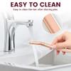 Dermaplaning Razor & Compressed Facial Sponges Set - Exfoliate, Cleanse & 12 Blades + 100-Count Facial Sponges for Smooth Skin & Makeup view 4