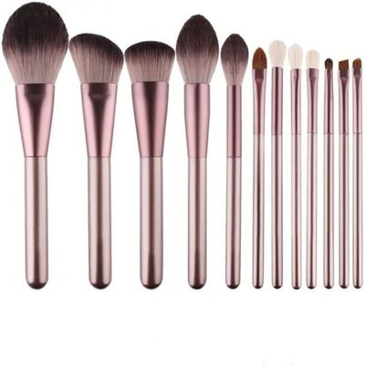 12 Pcs Makeup Brushes Set Eye Shadow Blending Eyeliner Eyelash Eyebrow Brushes for Makeup Beauty Make Up Brush