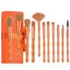 Makeup Brush Set Bristles Soft 11 Pieces Blush Loose Brush Beauty Makeup Tools Loose Brush Full Set(D) view 1